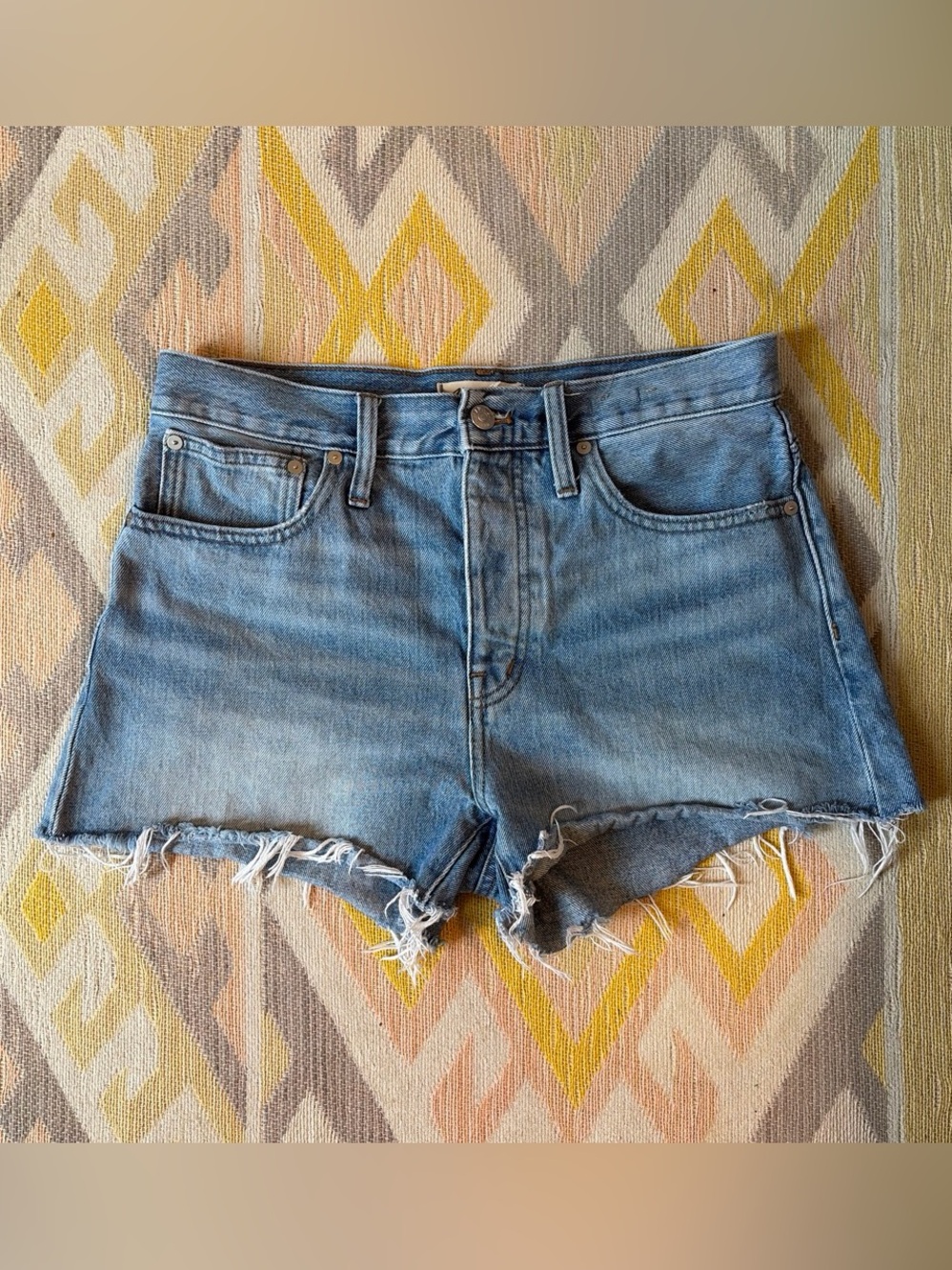 Madewell 100% cotton Relaxed Denim Short Size 27